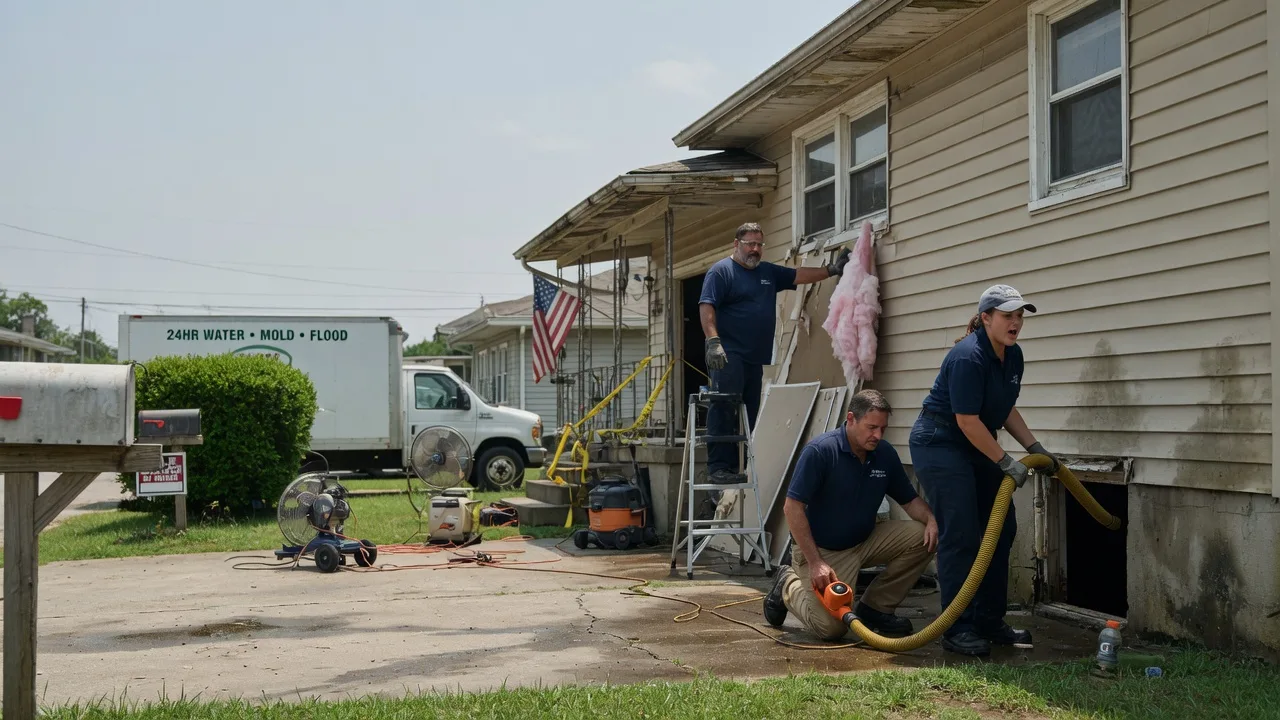 Water Damage Repair in Harrisburg, NE near me